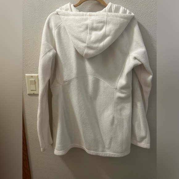 Columbia White Fleece Jacket Benton Springs - Picture 4 of 6